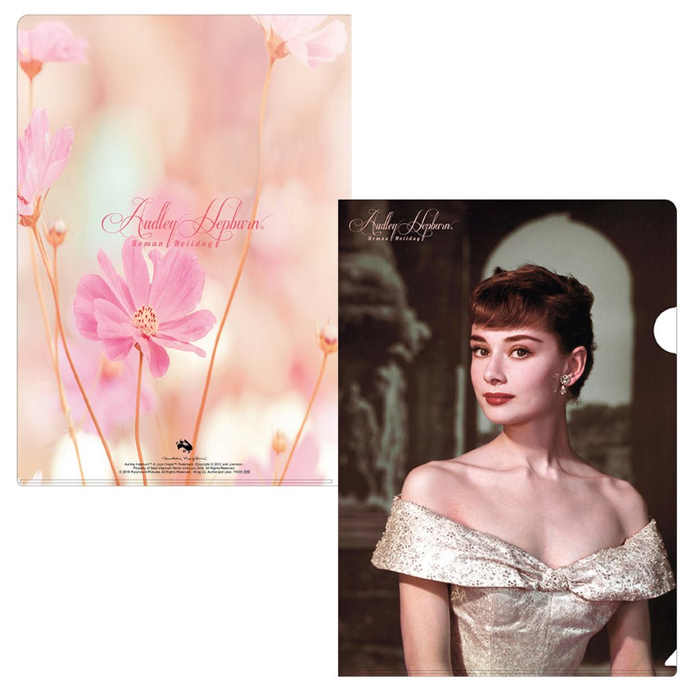 AUDREY HEPBURN オードリー・ヘプバーン - A4クリアファイル / A / ファイル・バインダー - PGS